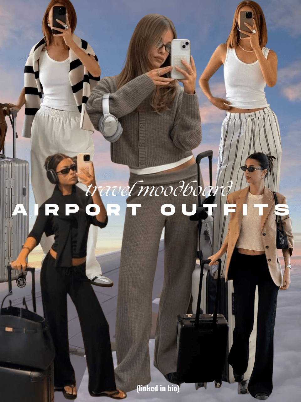 Travel day outfits: